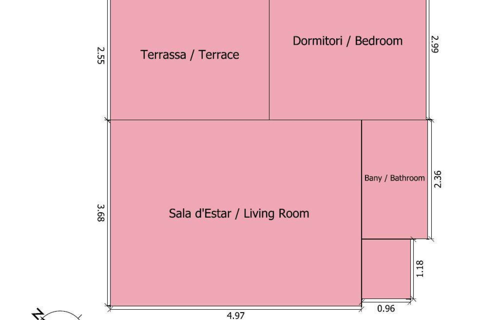 Herverkoop - Appartement / flat - Roses - Santa Margarita