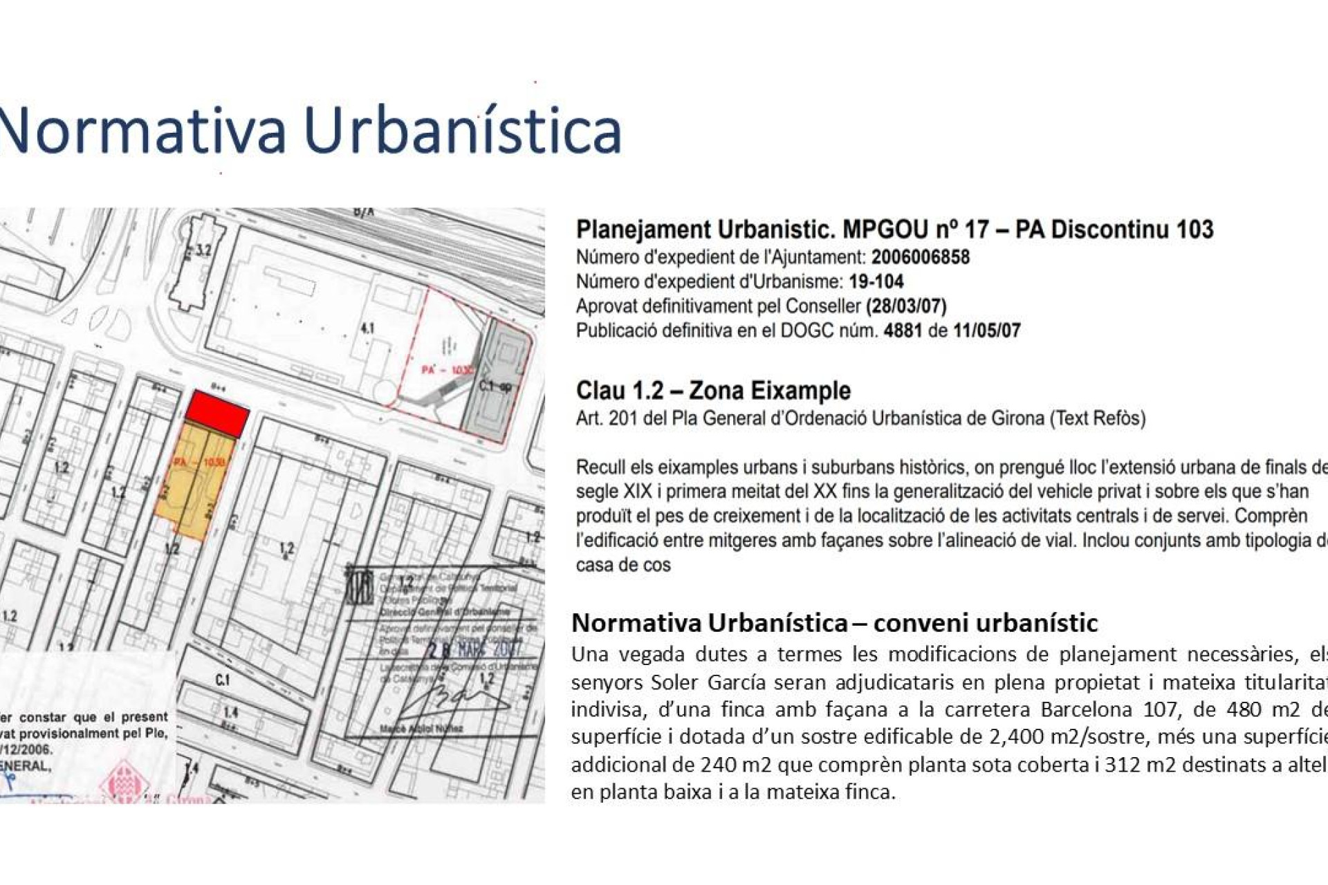 Herverkoop - Suelo urbano - Girona - Eixample