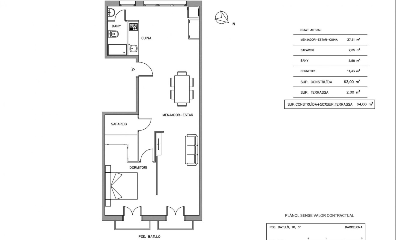 Herverkoop - Appartement / flat - Barcelona - Eixample / Antiga Esquerra Eixample