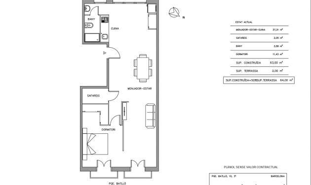 Herverkoop - Appartement / flat - Barcelona - Eixample / Antiga Esquerra Eixample