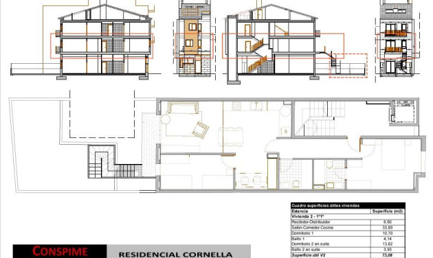 Obra nueva - Apartamento / piso - Cornellà de Llobregat - Gavarra