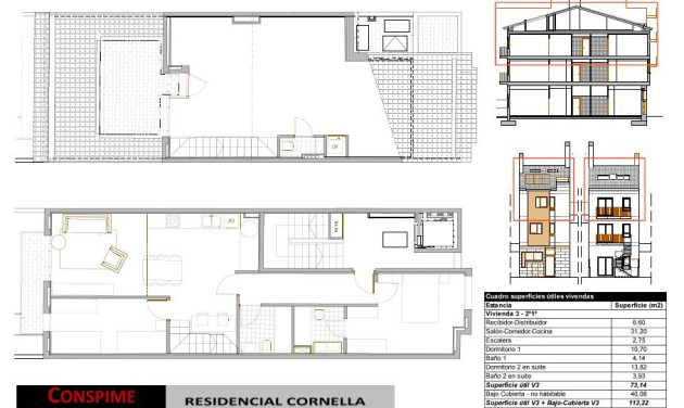 Obra nueva - Apartamento / piso - Cornellà de Llobregat - Gavarra