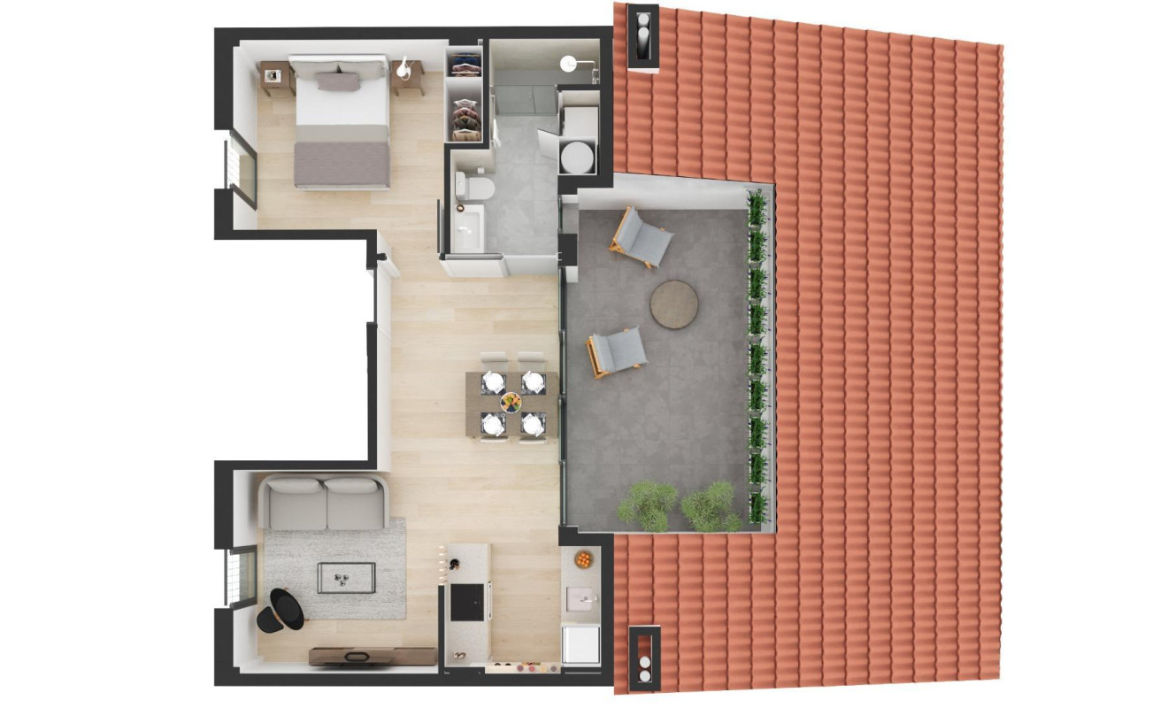 Nieuwbouw Woningen - Appartement / flat - Begues