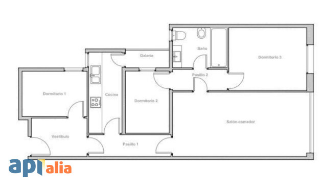 Reventa - Apartamento / piso - Barcelona - Les Corts / Les Corts